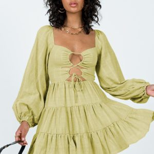 Campbell Mini Dress Sage