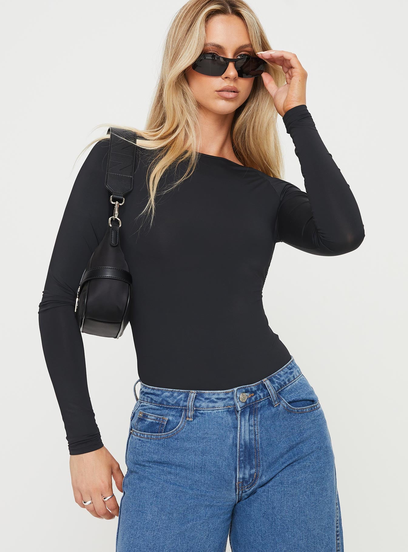 Gatewood Long Sleeve Bodysuit Black Tall - Image 2