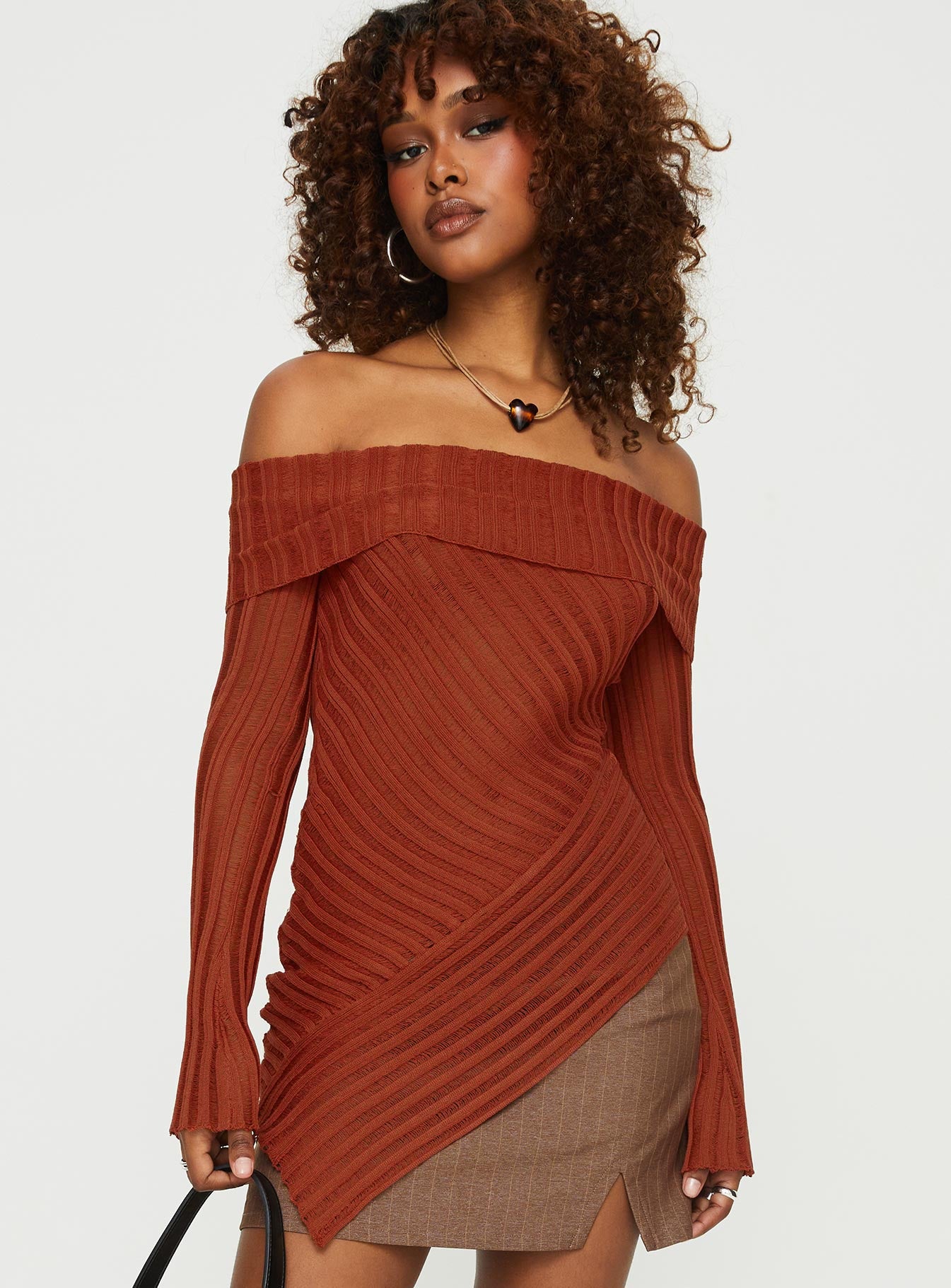 Cloud Sweater Rust - Image 2