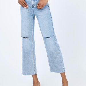 Olbia Wide Leg Denim Jeans