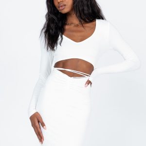 Noa Mini Dress White