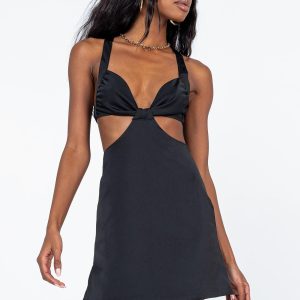 Kaela Mini Dress Black