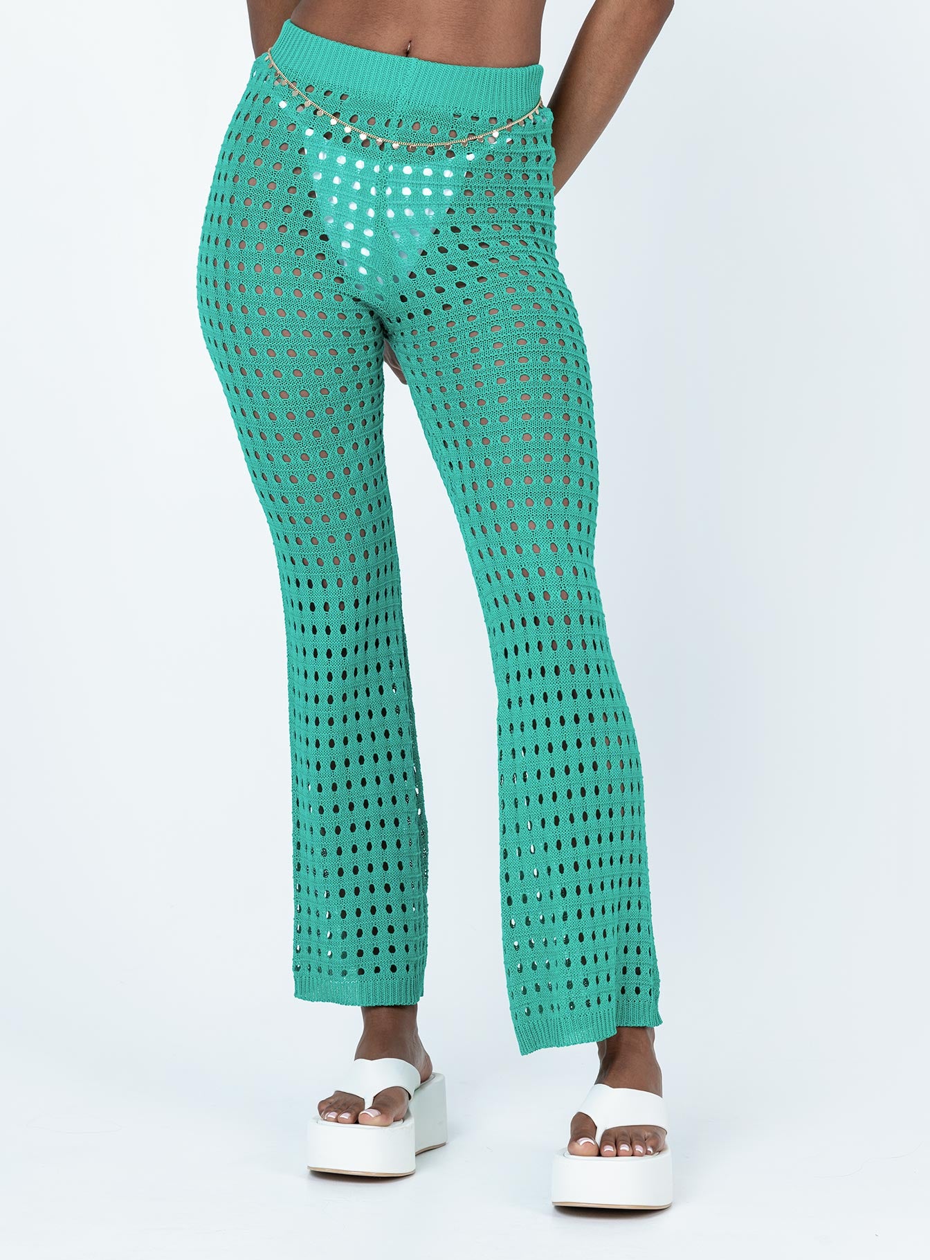 The Ava Pants Green - Image 2