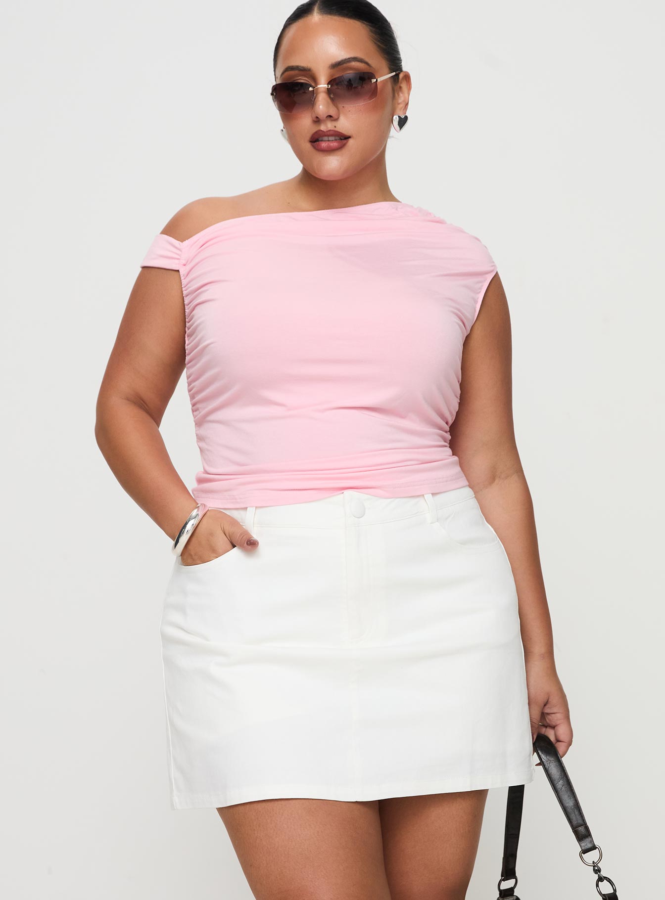 Returna Skort White Curve - Image 2
