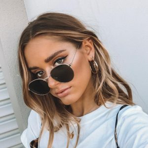 With The Band Sunglasses Gold