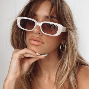 Creeper Sunglasses Pearl White