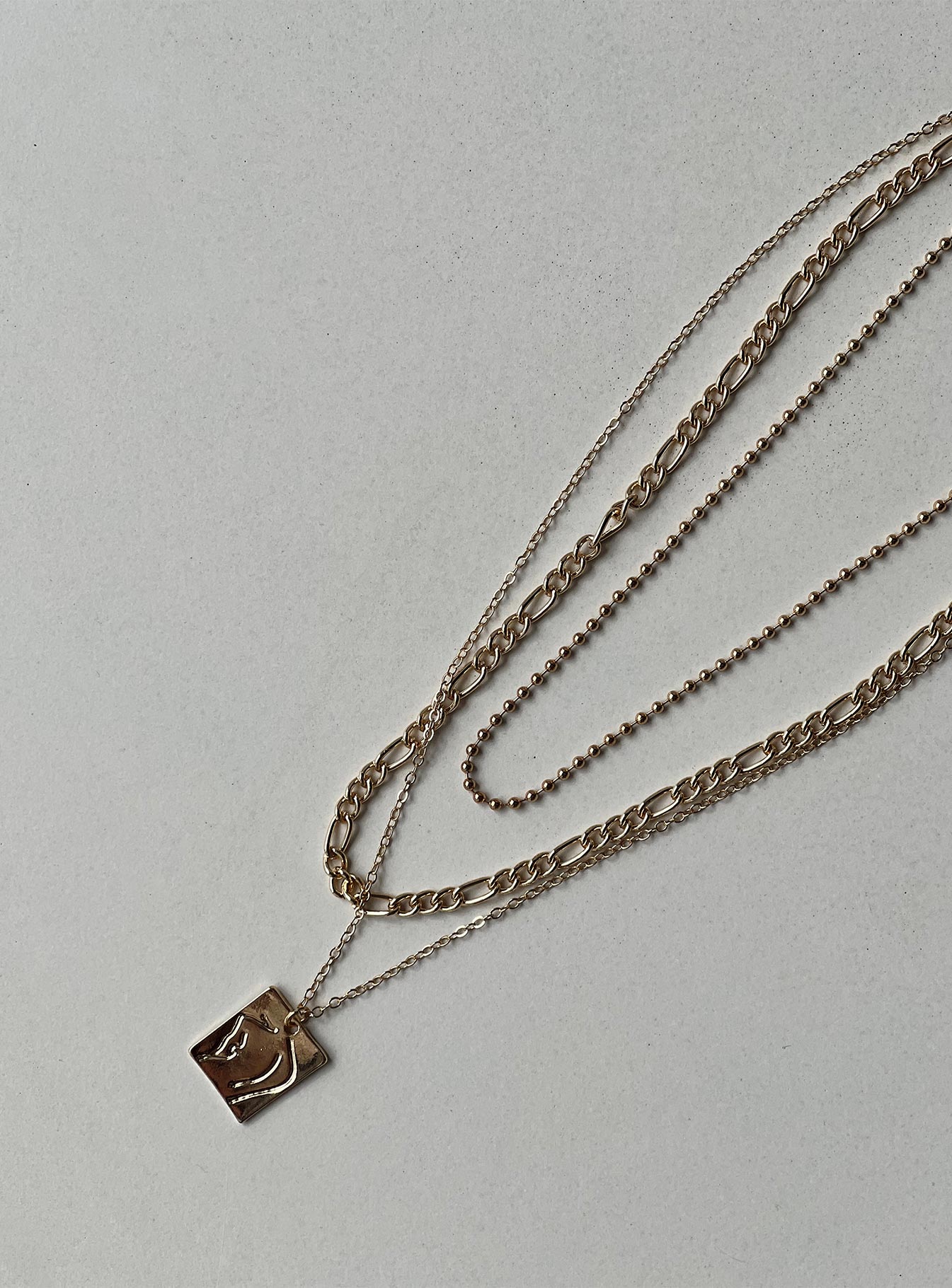 Picaso Necklace Set Gold - Image 2