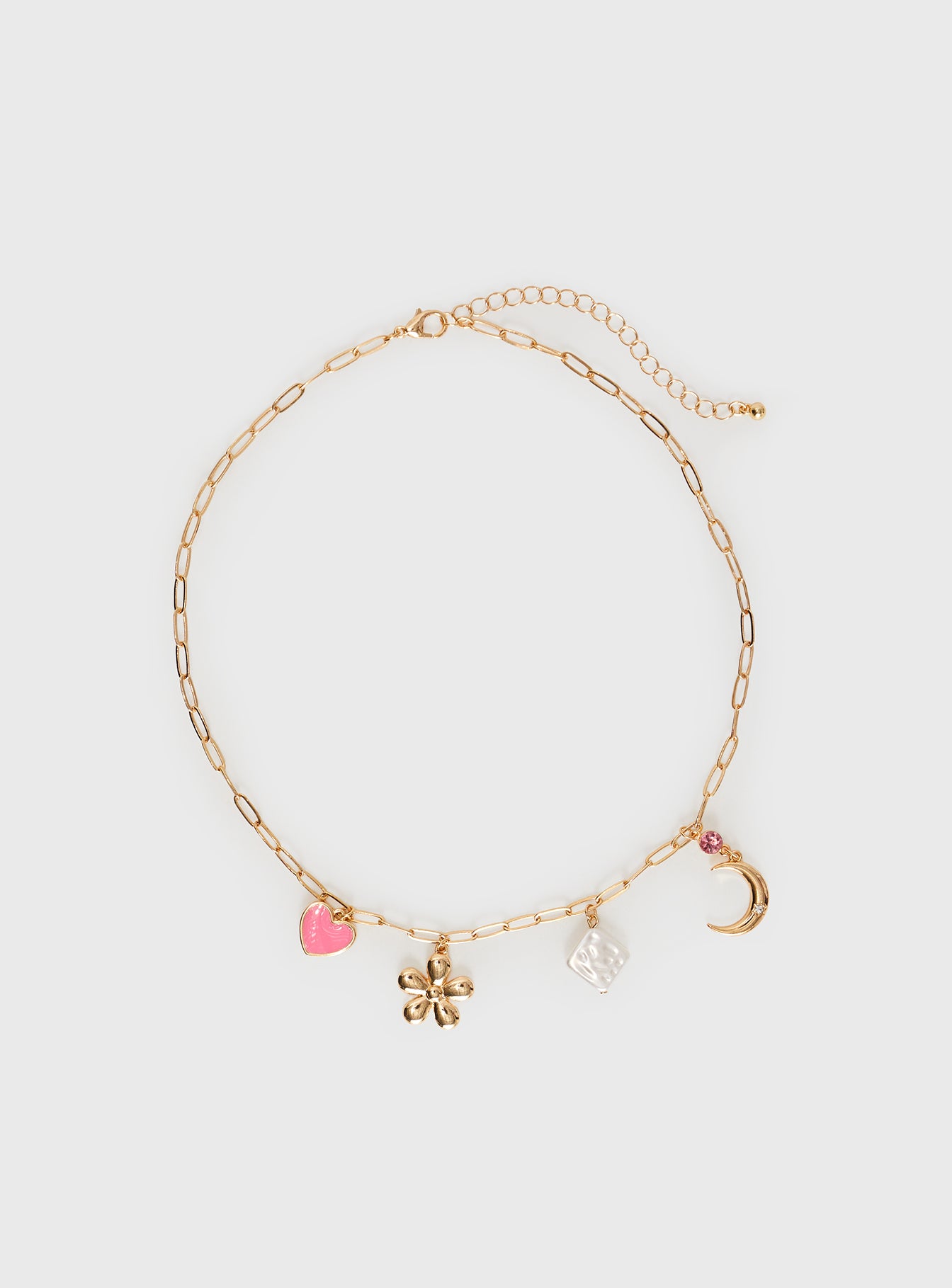 Osiris Charm Necklace Gold - Image 2