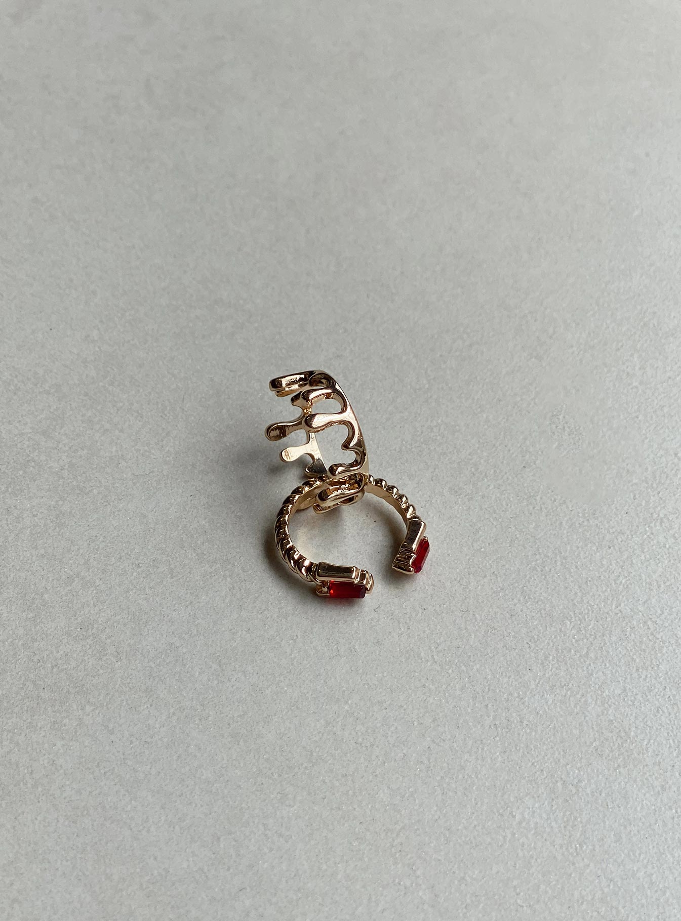 Marini Ring Pack Gold / Red - Image 2