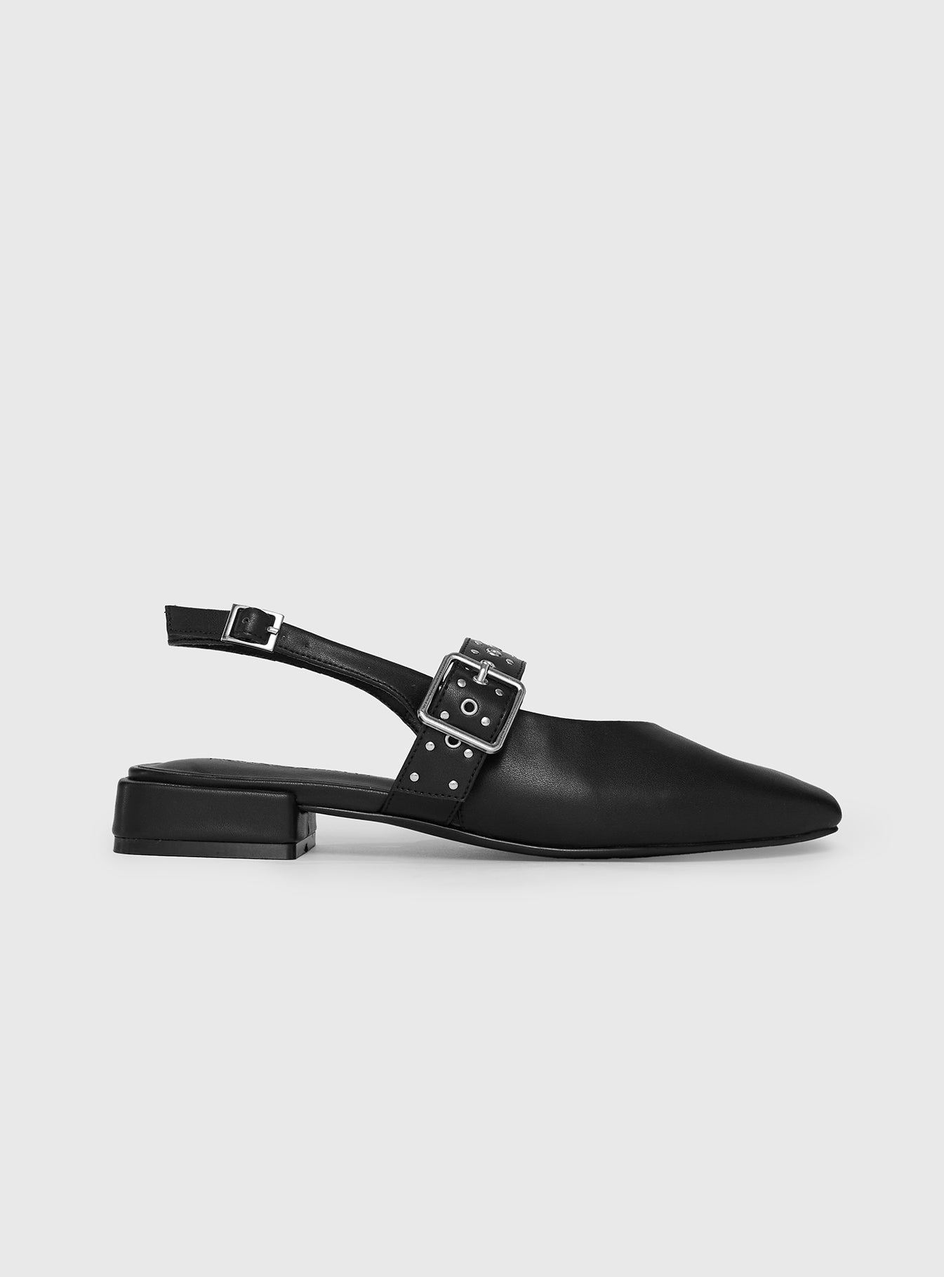 Aurelia Flats Black - Image 2