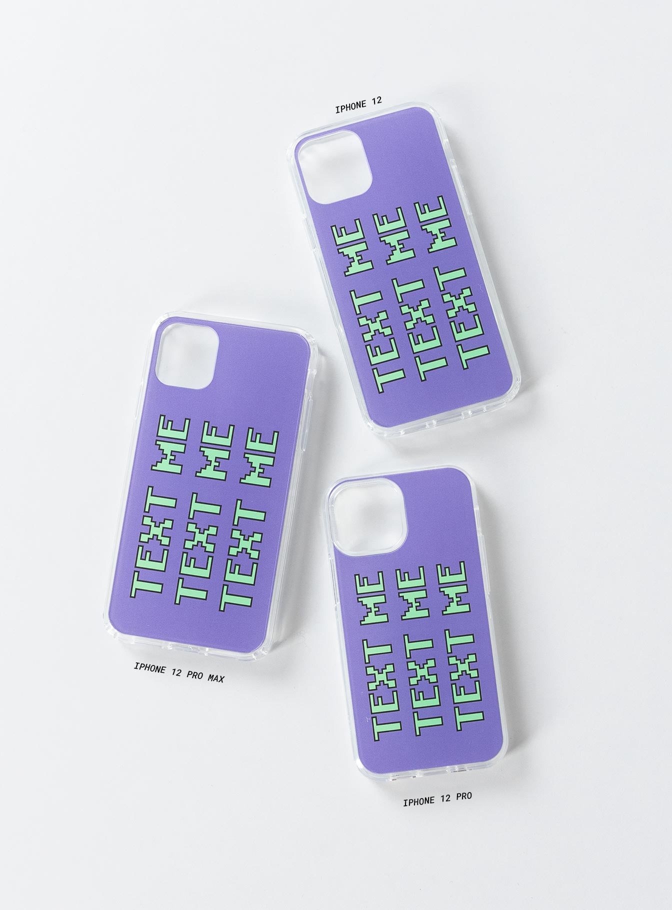 Text Me iPhone Case Blue / Green - Image 2