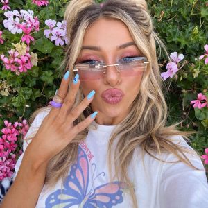 Indi Sunglasses Blue Ombre