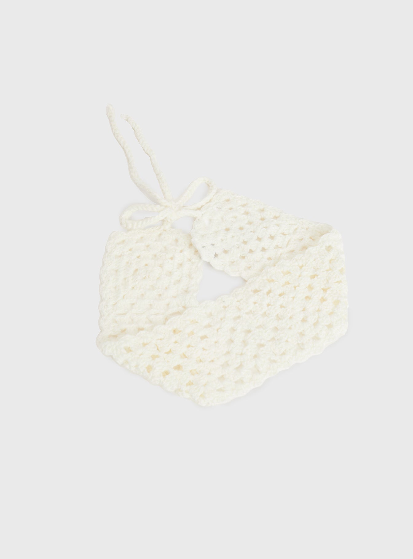 Sarea Crochet Headband White - Image 2