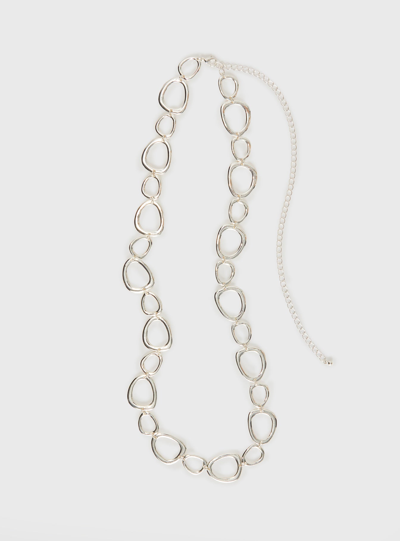 Crush Chain Belt Silver - Image 2