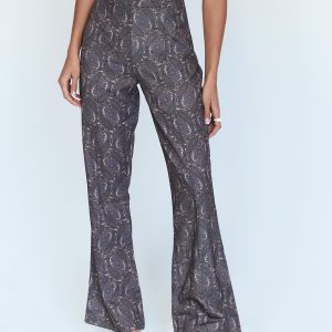 Jensen Paisely Pants Brown