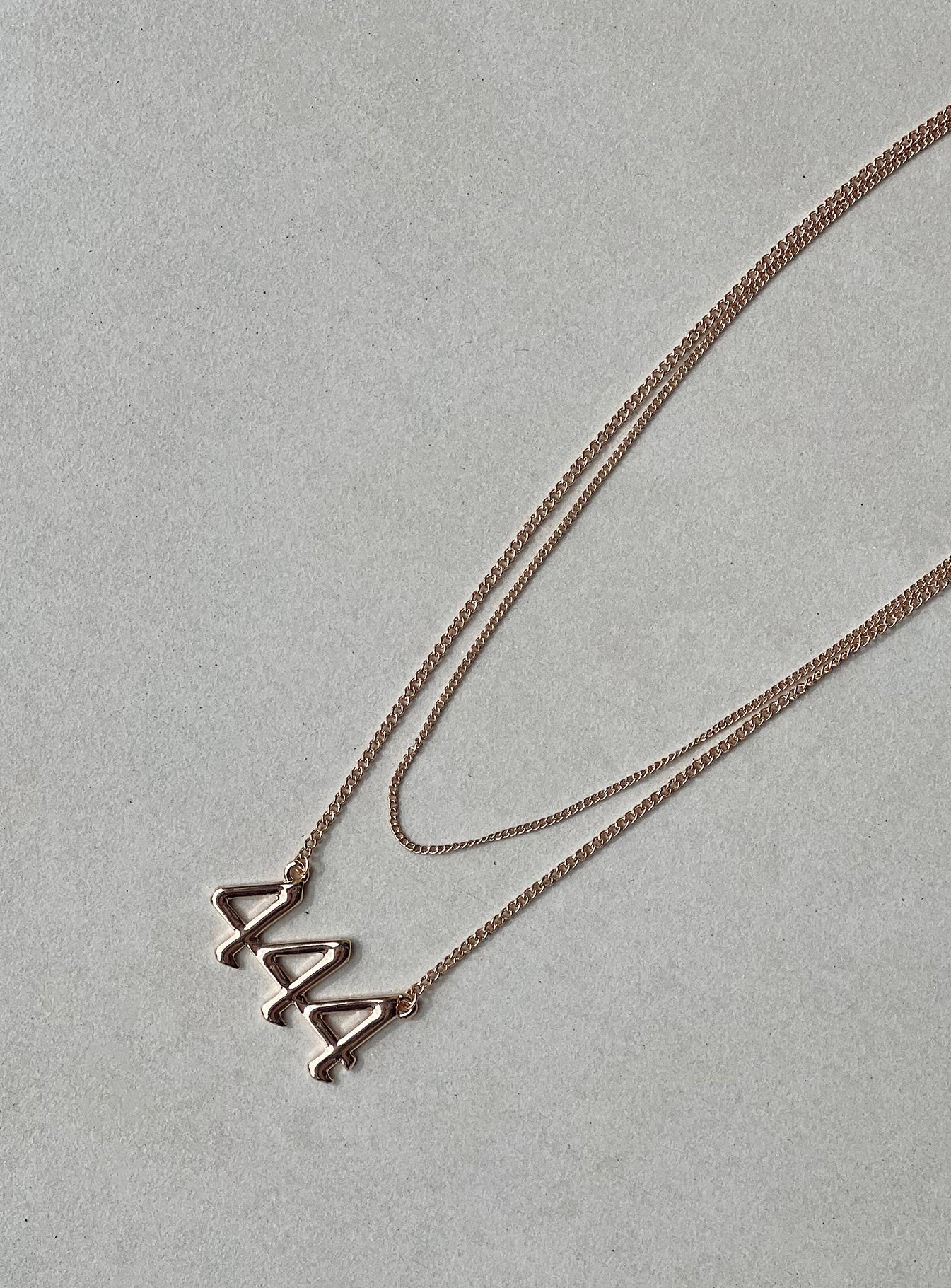 444 Angel Necklace Gold - Image 2