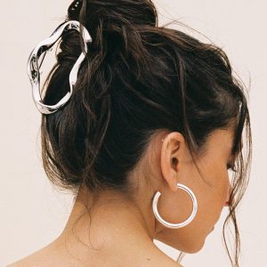 Take It Off Hair Clip Chrome