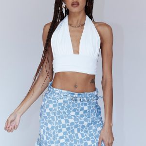 Allen Denim Mini Skirt