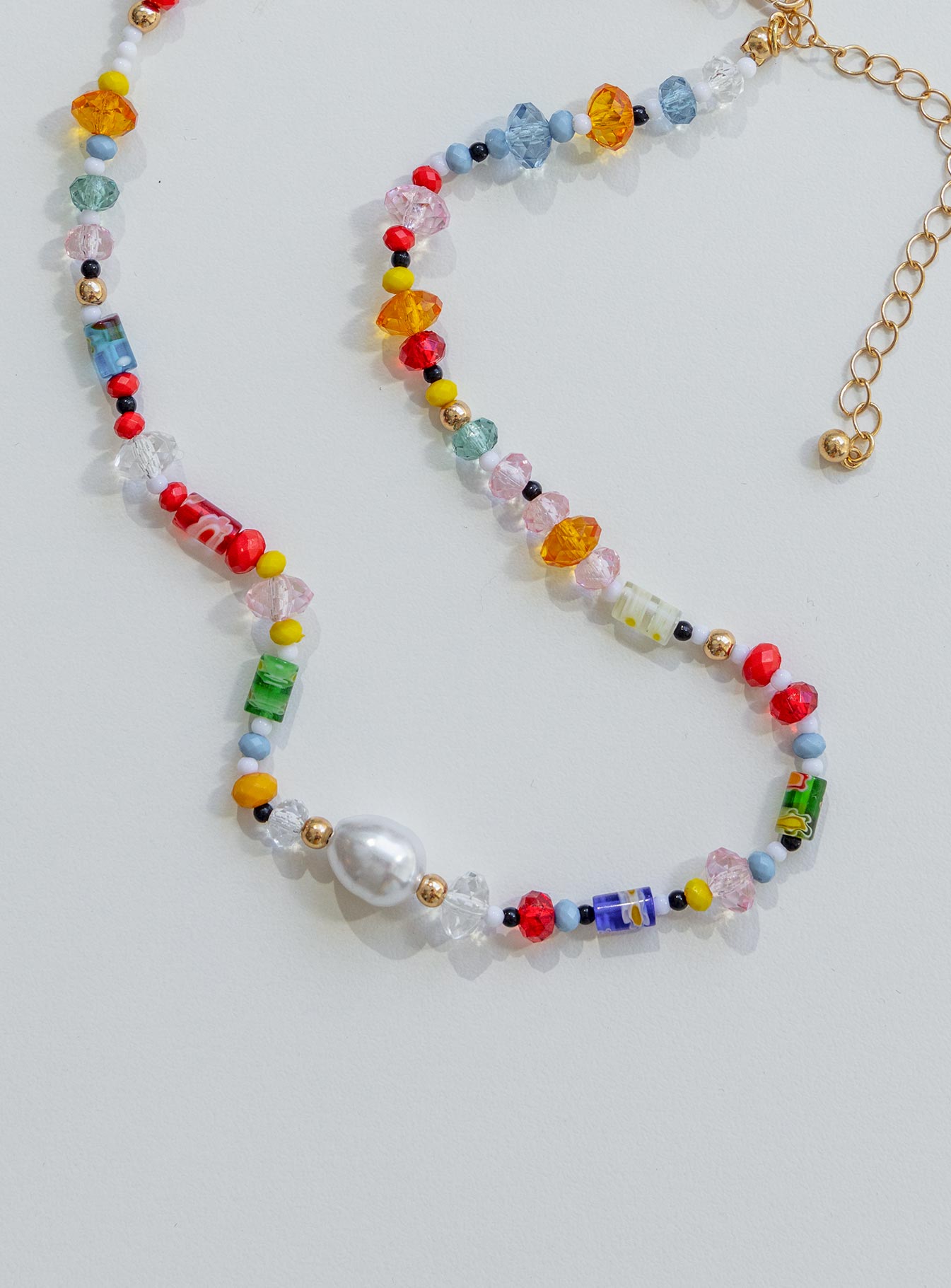 Totem Beaded Necklace Multi - Image 3