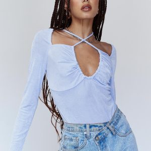 Claire Bodysuit Blue