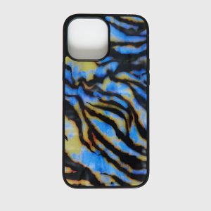Jontee iPhone Case Blue Zebra