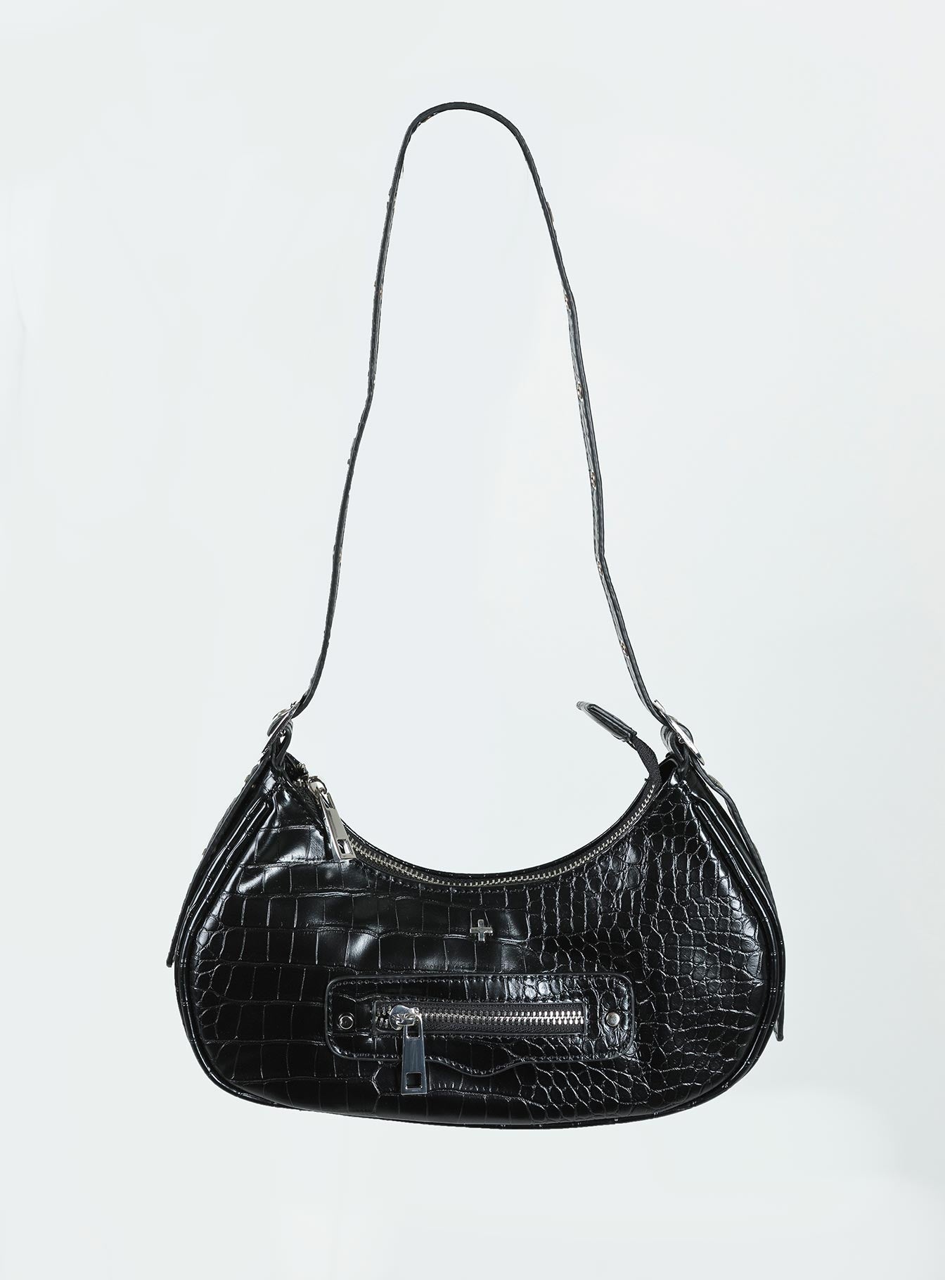 Peta & Jain Moto Black Croc - Image 2