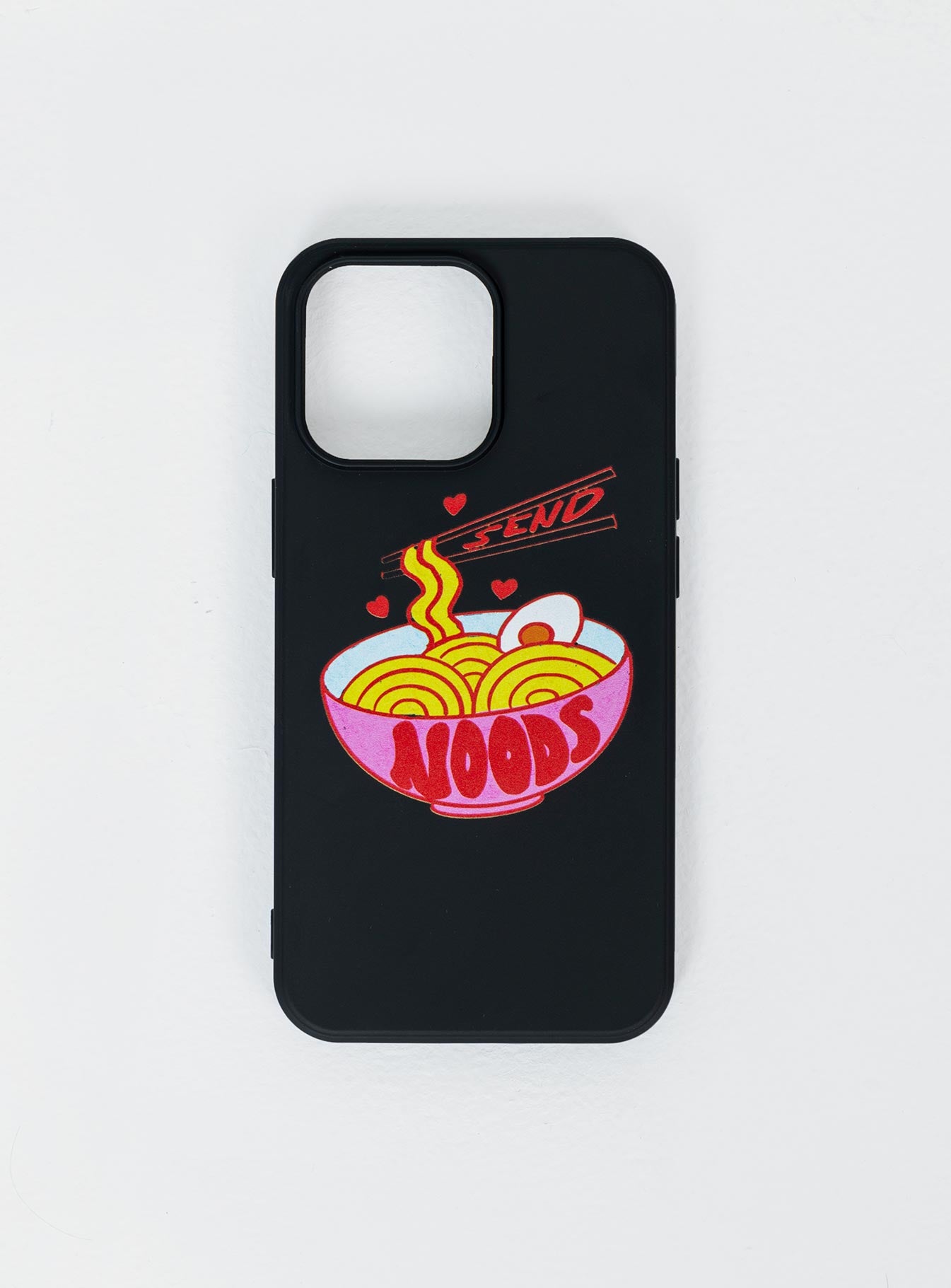 Send Noods iPhone Case Black - Image 2