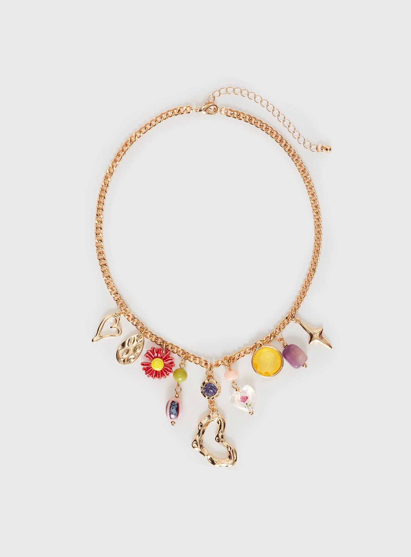 Maximiliano Charm Necklace Multi - Image 2