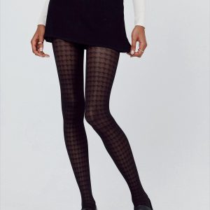 Parisian Nights Stockings Black
