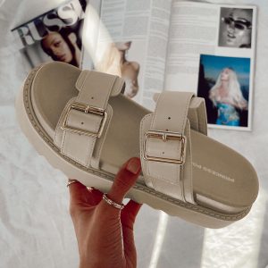 Ma Belle Sandals Cream