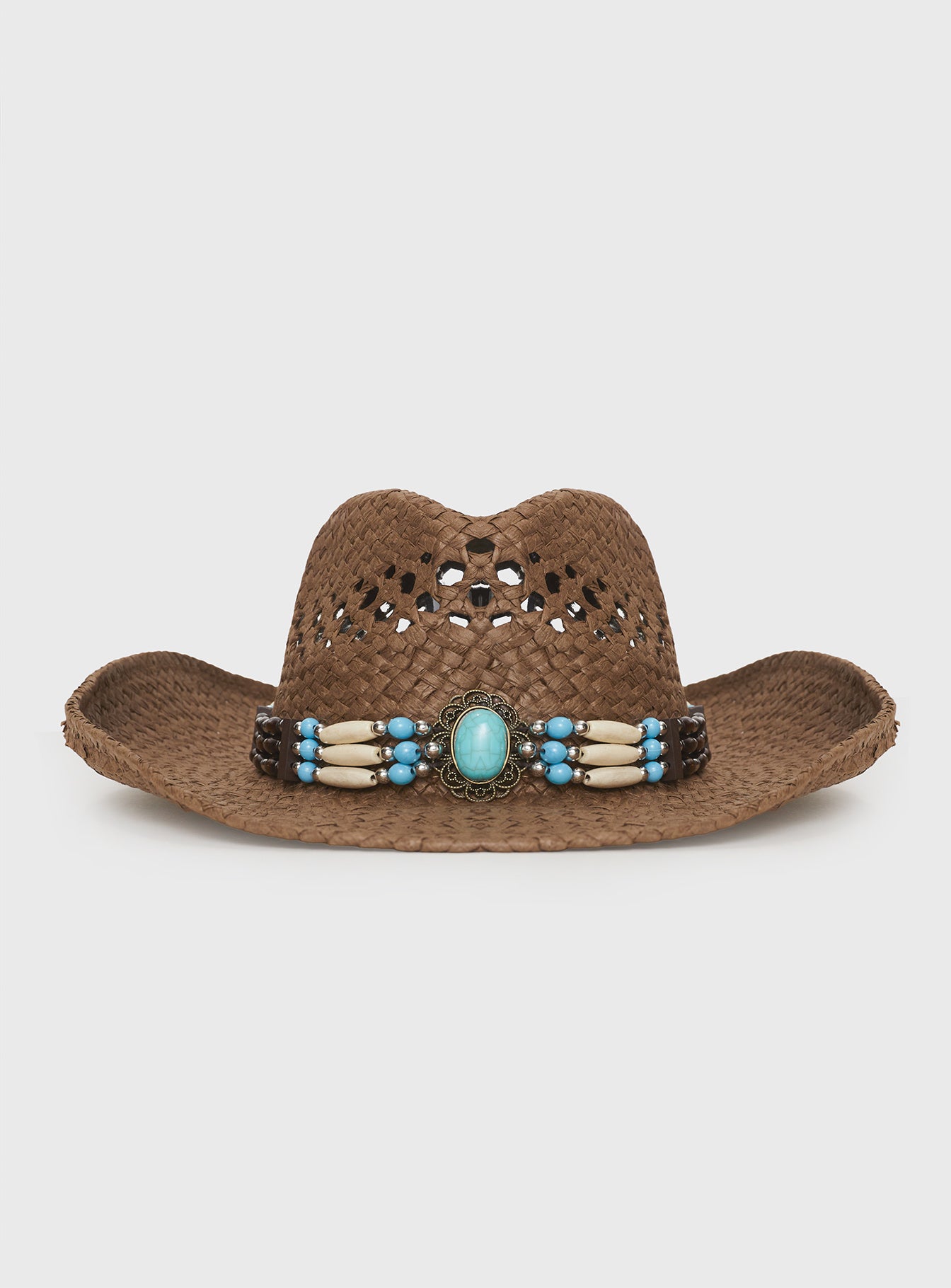 Brownhall Cowboy Hat Chocolate Brown - Image 2