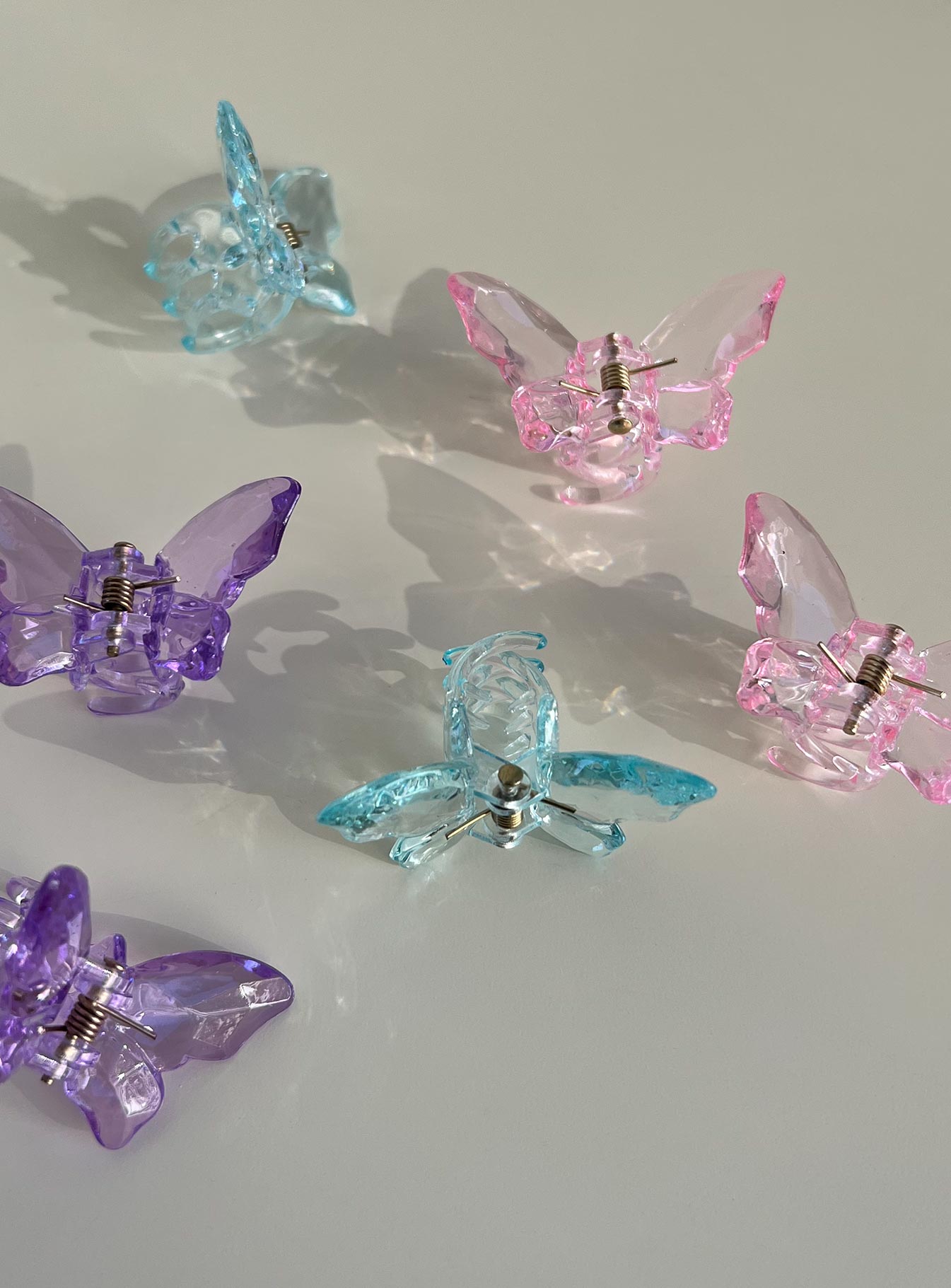 Izzy Butterfly Hair Clip Pack Multi - Image 2