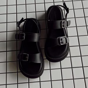 Aja Sandals Black