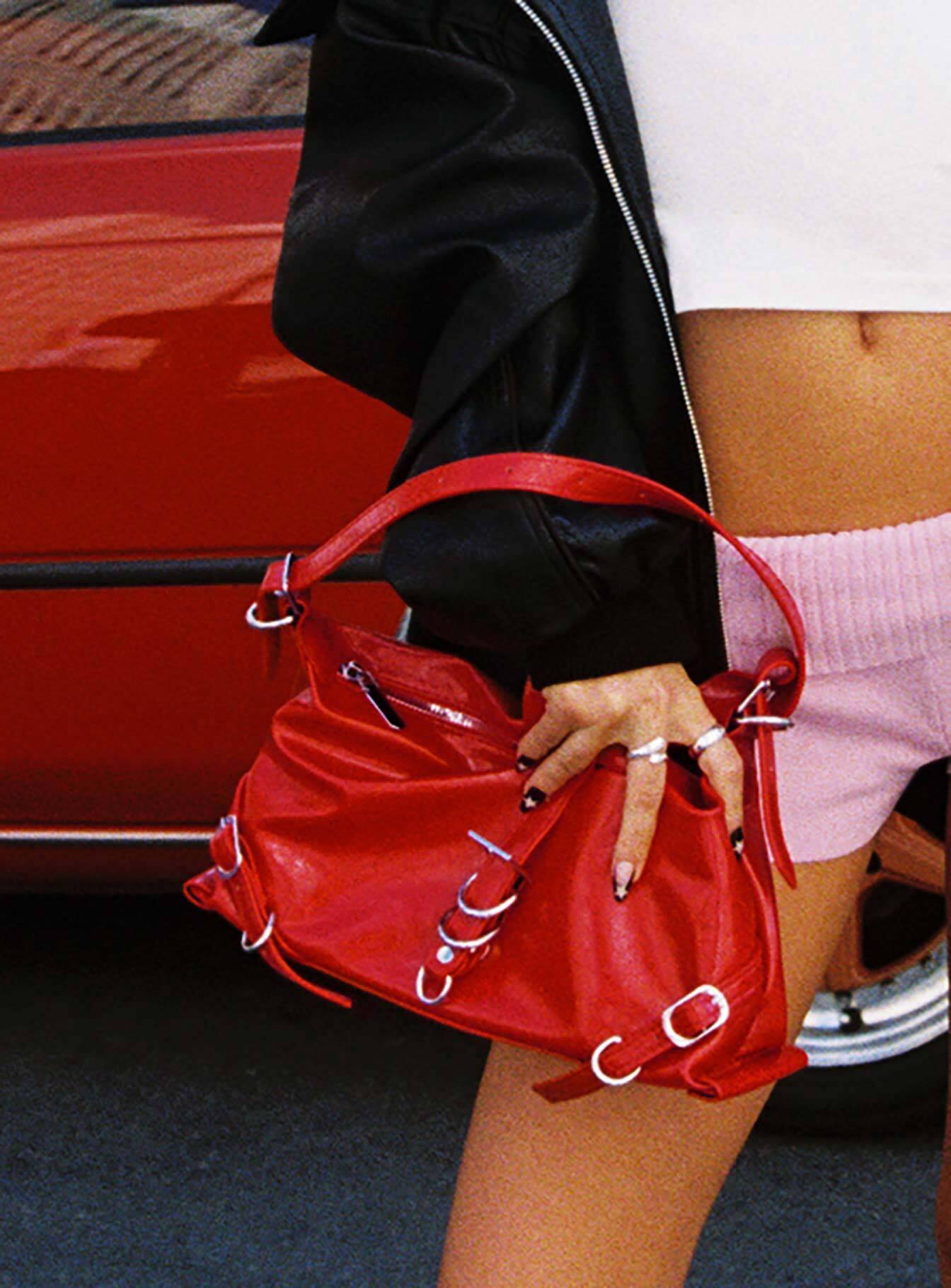 Anatolius Shoulder Bag Red - Image 7