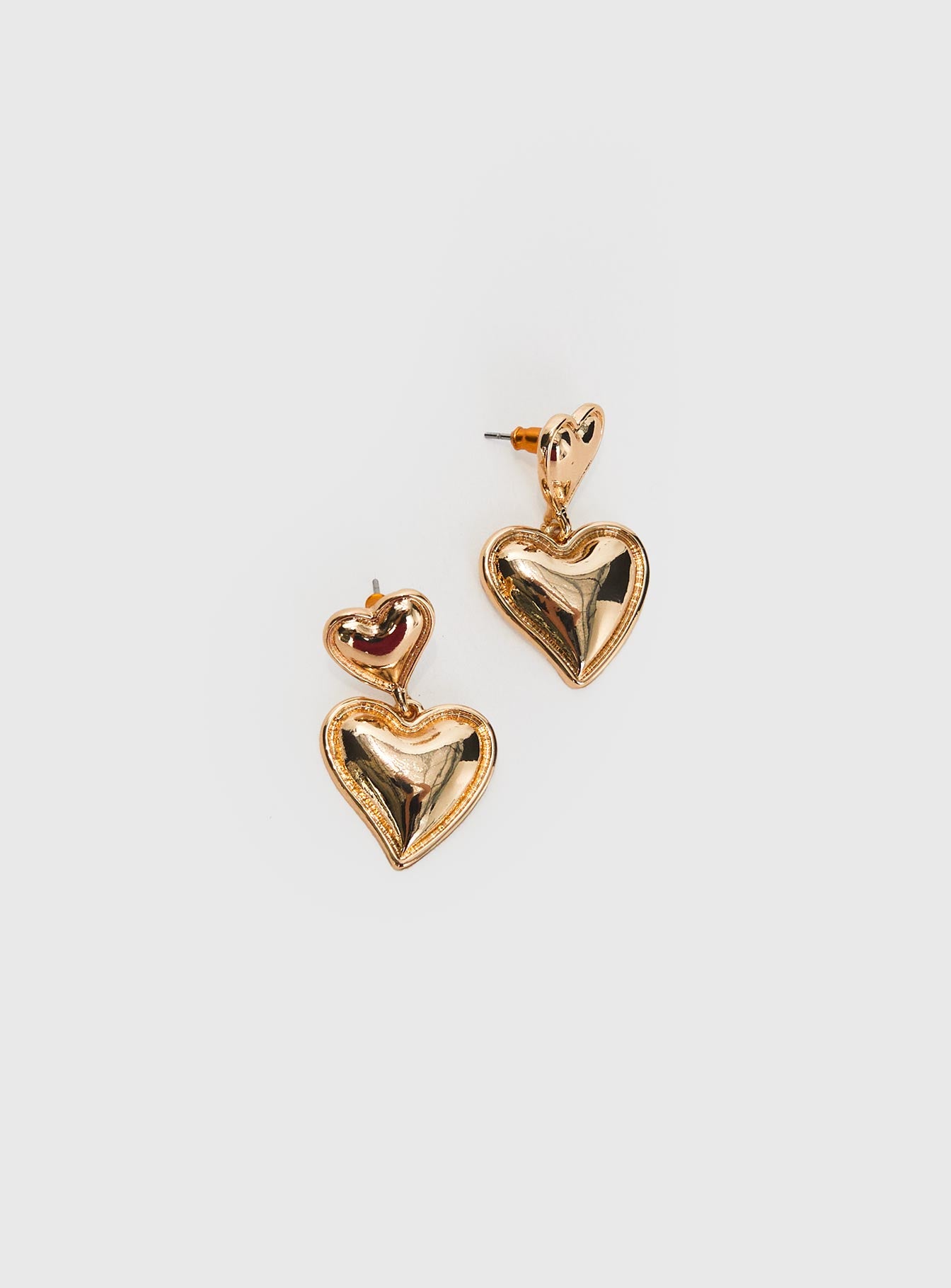 Think Fondly Earrings Gold - Image 2
