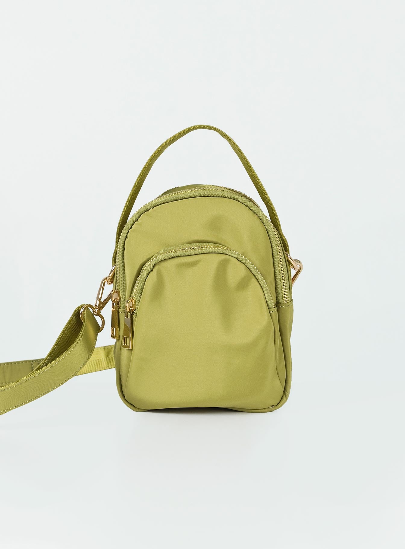 Hattie Crossbody Bag Khaki - Image 2