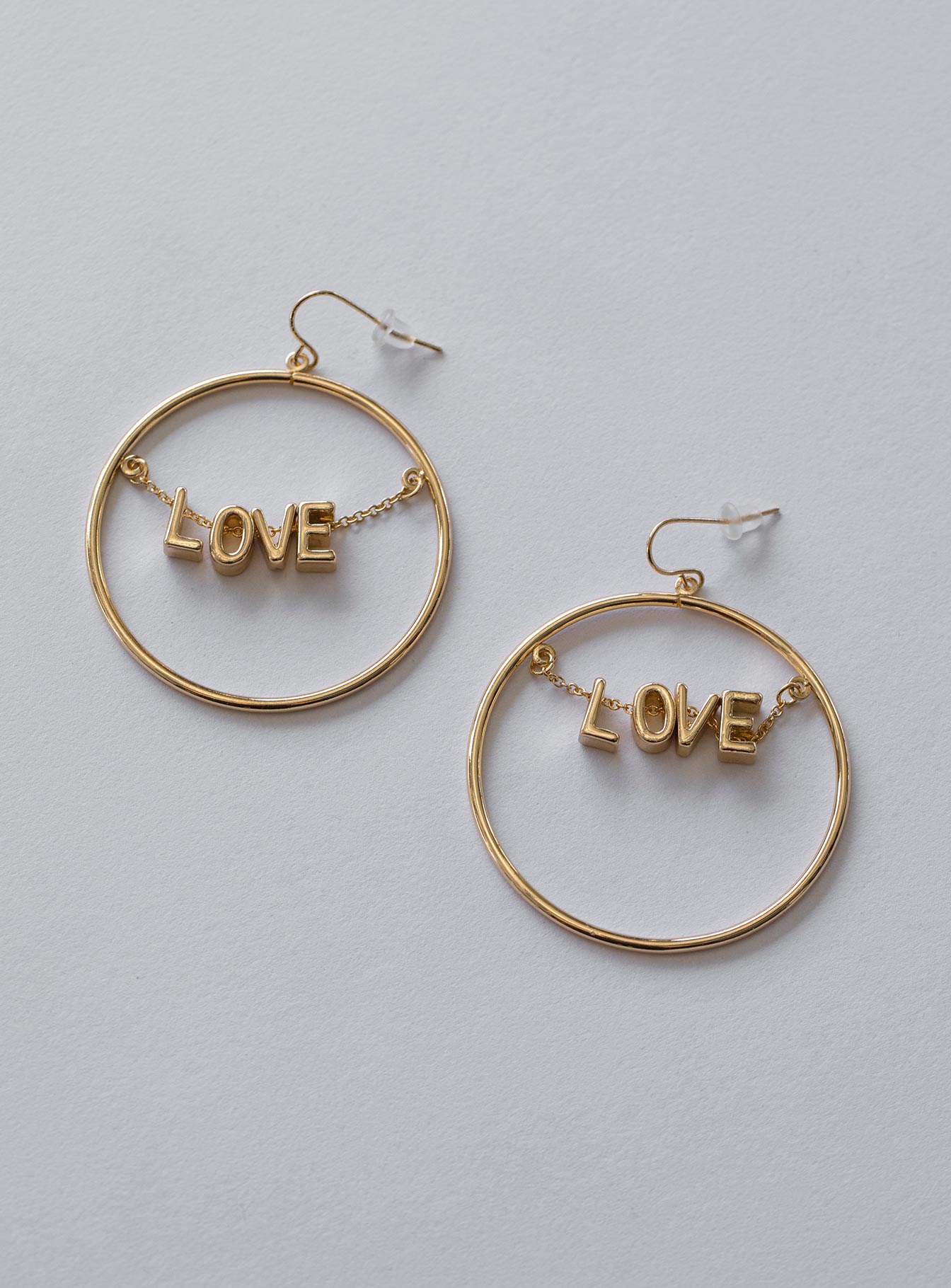 Tanzen Love Earrings Gold - Image 2