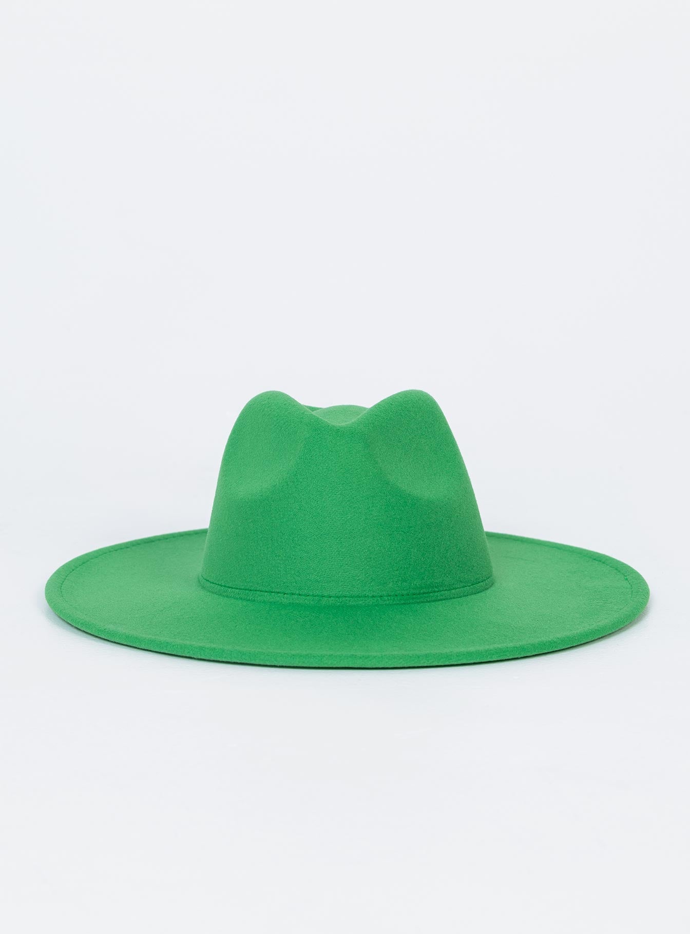 Indiana Fedora Hat Green - Image 2