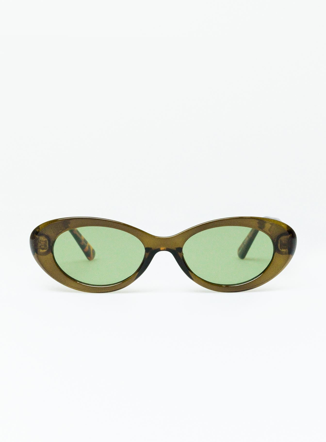 Jaquie Sunglasses Tort / Green - Image 2