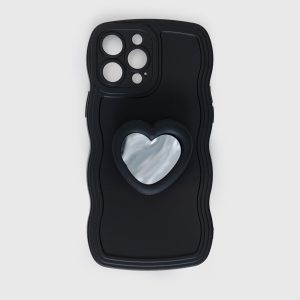 Full Of Heart Iphone Case Black