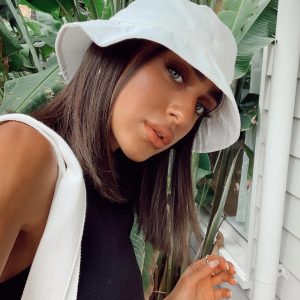 Canvas Bucket Hat White