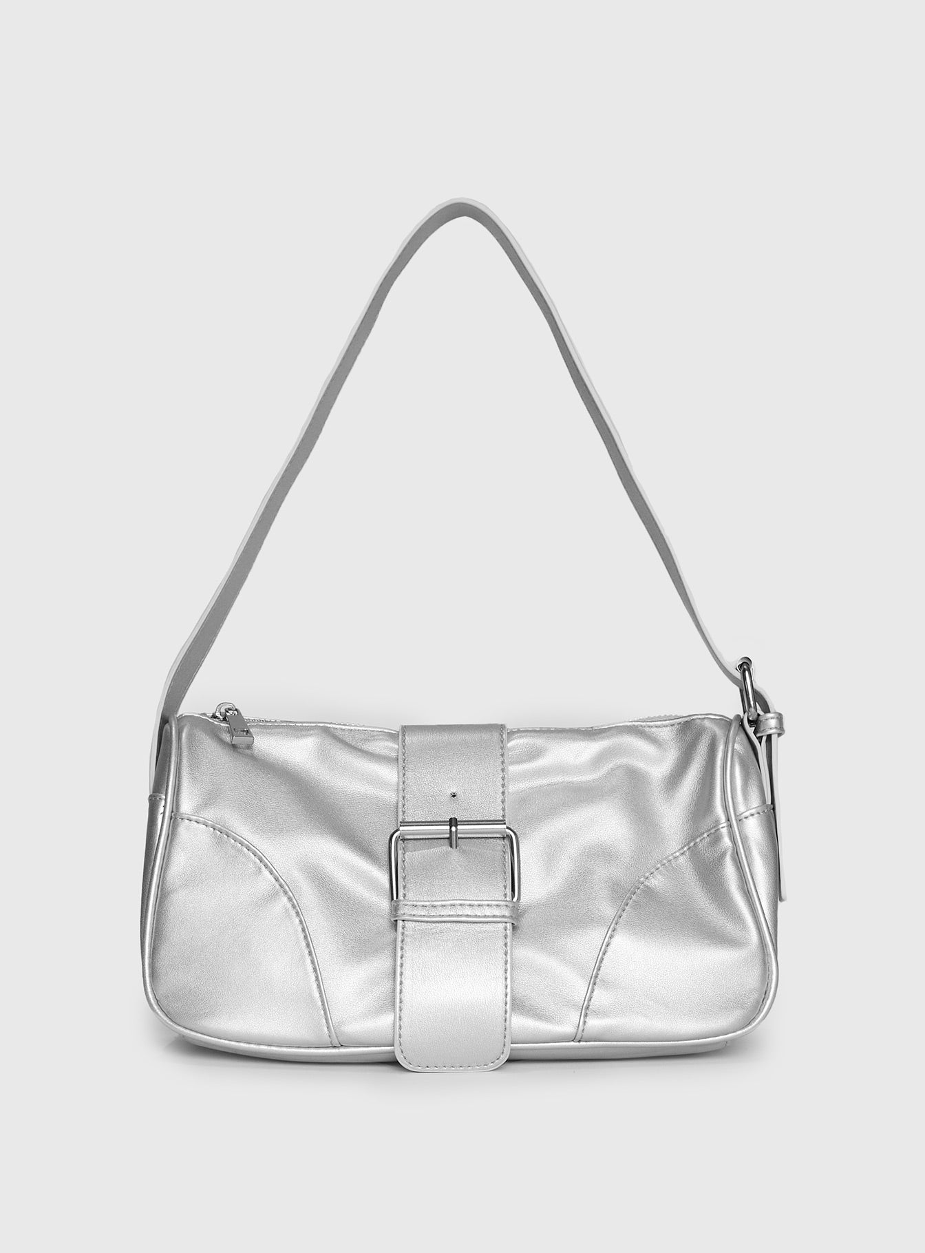 Right Here Shoulder Bag Silver - Image 2