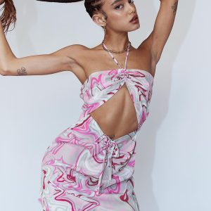 Dixie Mini Dress Pink