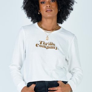 Truckin' Crew Dirty White