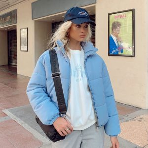 Ivey Puffer Jacket Blue