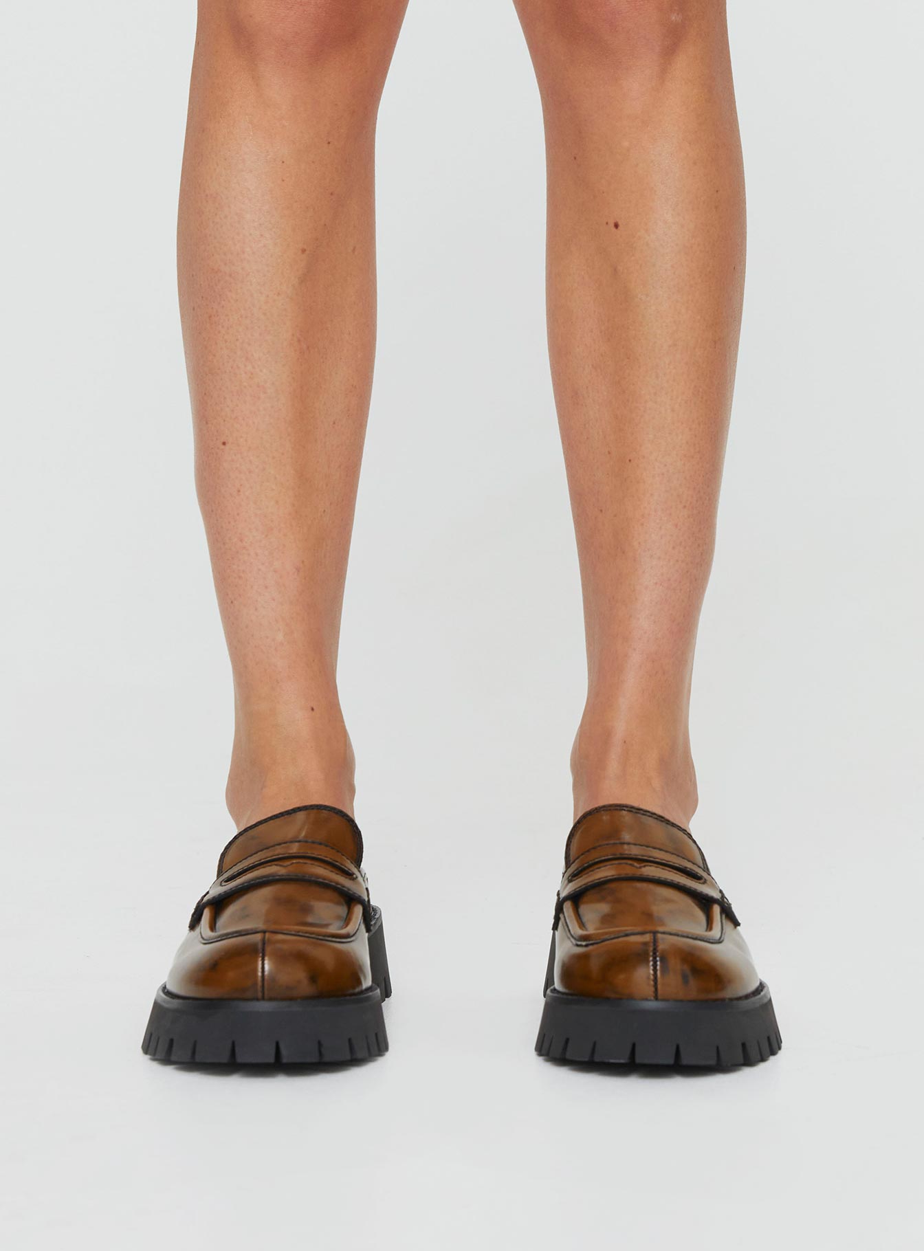 Grayson Mule Loafers Brown - Image 2