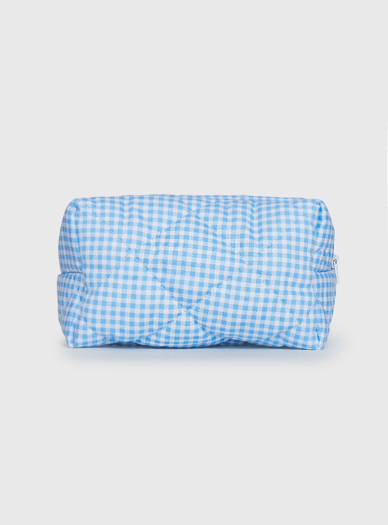 My Everything Pouch Blue Gingham - Image 2