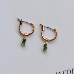 She's Confident Earrings Green