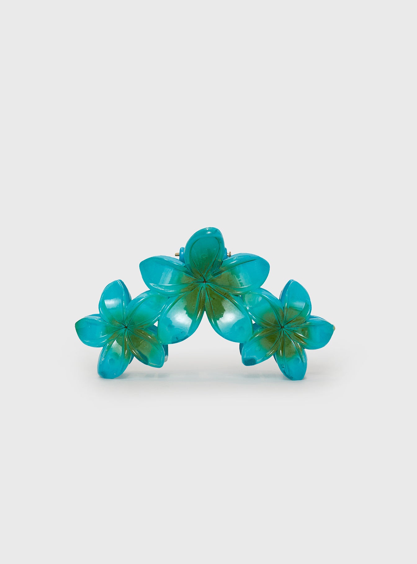 Chianti Frangipani Claw Clip Blue - Image 2