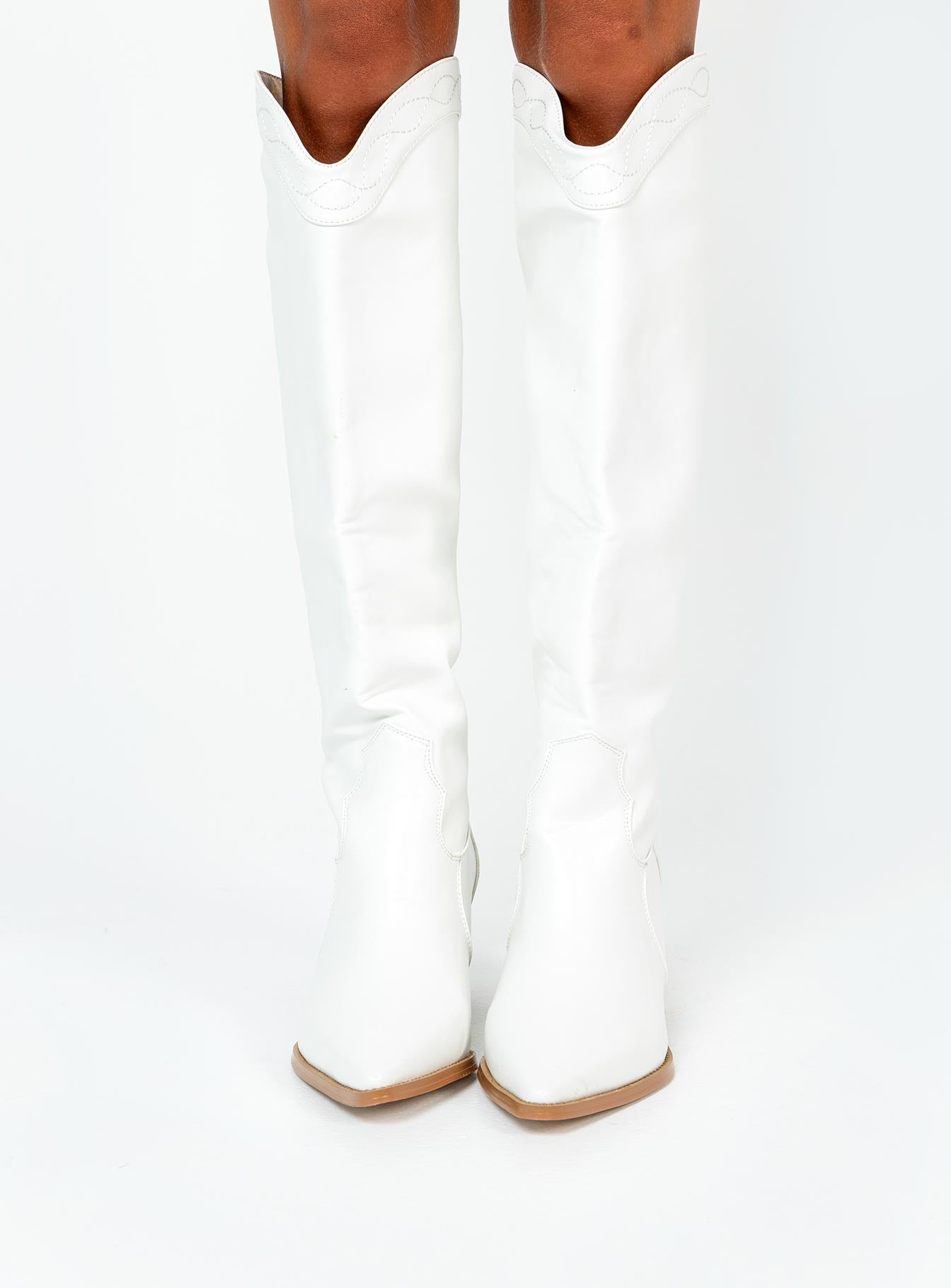 Orleans Western Boot White - Image 2